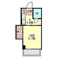 ダイソー5号館 204 ｜ 愛知県名古屋市西区城町（賃貸マンション1K・2階・16.60㎡） その2