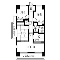 changuIII泉 1103 ｜ 愛知県名古屋市東区泉１丁目（賃貸マンション3LDK・11階・68.20㎡） その2