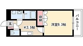 Ｔ．コオリナ 102 ｜ 愛知県名古屋市瑞穂区彌富通５丁目（賃貸アパート1K・1階・30.81㎡） その2