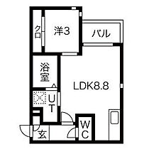 GRANDTIC Bios車道(ビオスクルマミチ) 203 ｜ 愛知県名古屋市東区百人町（賃貸アパート1LDK・2階・29.88㎡） その2