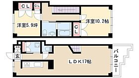 トランセット覚王山 102 ｜ 愛知県名古屋市千種区御棚町１丁目（賃貸マンション2LDK・1階・95.79㎡） その2