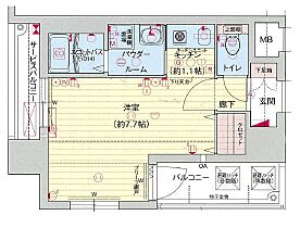 プレサンス名古屋STATIONザ・シティ 805 ｜ 愛知県名古屋市中村区太閤３丁目（賃貸マンション1K・8階・24.89㎡） その2