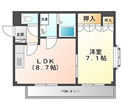 ピアン 102 ｜ 愛知県名古屋市西区上小田井２丁目（賃貸アパート1LDK・1階・36.21㎡） その2