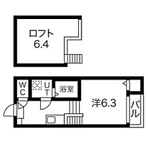 ブライト鶴舞 205 ｜ 愛知県名古屋市昭和区鶴舞２丁目（賃貸アパート1K・2階・21.60㎡） その2