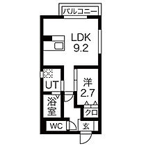 Haleakara 101 ｜ 愛知県名古屋市西区上名古屋１丁目（賃貸アパート1LDK・1階・32.31㎡） その2