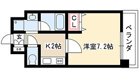 アーデン上社 610 ｜ 愛知県名古屋市名東区社口２丁目（賃貸マンション1K・6階・24.82㎡） その2