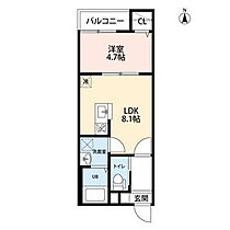 ソレイユ中島(ソレイユナカジマ) 301 ｜ 愛知県名古屋市中川区畑田町３丁目（賃貸アパート1LDK・3階・31.87㎡） その2