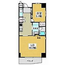 セレニティー金山 801 ｜ 愛知県名古屋市熱田区波寄町（賃貸マンション1LDK・8階・42.66㎡） その2