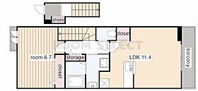 Ｌｅｍｏｎｅ（レモーネ 202 ｜ 愛知県名古屋市中川区花塚町４丁目（賃貸アパート1LDK・2階・47.33㎡） その2