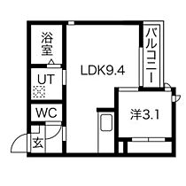 GRANDTIC 名鉄栄生 102 ｜ 愛知県名古屋市西区栄生２丁目（賃貸アパート1LDK・1階・30.17㎡） その2