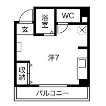 オークワン 302 ｜ 愛知県名古屋市中村区若宮町３丁目（賃貸マンション1R・3階・18.80㎡） その2