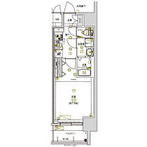 CREST TAPP新栄 1208 ｜ 愛知県名古屋市中区新栄１丁目（賃貸マンション1K・12階・26.42㎡） その2