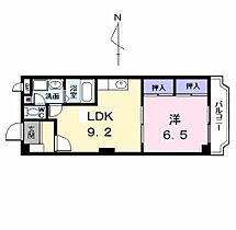 高畑ニューハイツ 202 ｜ 愛知県名古屋市中川区上高畑２丁目（賃貸マンション1LDK・2階・39.00㎡） その2