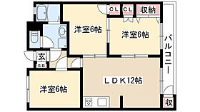 BELL GRAY K.I. 306 ｜ 愛知県名古屋市千種区猫洞通４丁目（賃貸マンション3LDK・3階・63.70㎡） その2