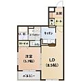 リリーローサ1階7.4万円