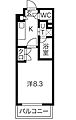 シテイライフ藤ヶ丘西4階6.2万円