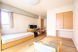 鶴舞ガーデンコート 301 3階ワンルームのリビング/ダイニング