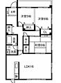 三旺マンション第2社台1階9.1万円