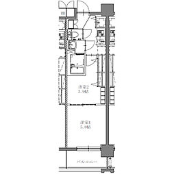 S-RESIDENCE上社aureate(オリート) 1階2Kの間取り