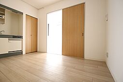 クレベール稲穂 2A 2階1DKのリビング/ダイニング