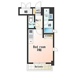 間取図画像 ワンルーム