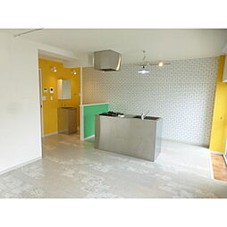 平和第2マンション 4D 4階1LDKのリビング/ダイニング