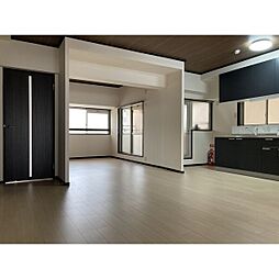 三旺マンション鶴舞 403 4階2LDKのリビング/ダイニング