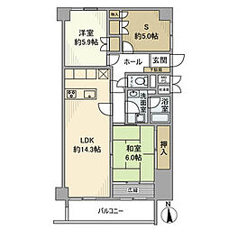 間取図画像 2SLDK