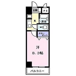 間取図画像 1K