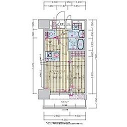プレサンス上前津ディアシス 12階1LDKの間取り