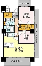 ロイヤルパークスERささしま SOUTH 15階