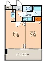 こうしょう庵 3階1DKの間取り
