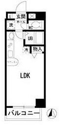 ファンタジア21 ワンルームの間取図画像