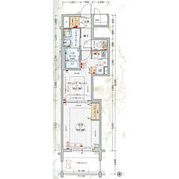エステムプラザ名古屋駅前プライムタワー 7階1DKの間取り