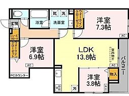 luvita上社 2階/201