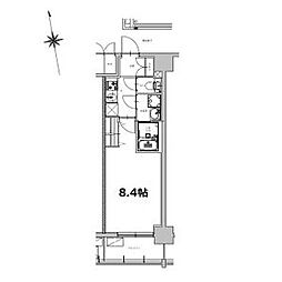 S-RESIDENCE今池beleta(ベレータ) 2階1Kの間取り