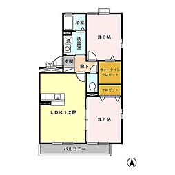 プランシェコート 2階/201