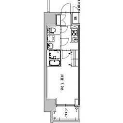 S-RESIDENCE庄内通駅前curere(クラーレ) 7階1Kの間取り