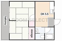 ハイツサンローラン 2階