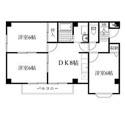 ミキハイツA 1階