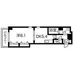 間取図画像 1DK
