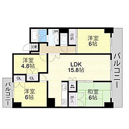 山王住宅S棟 5階