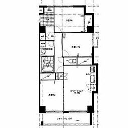 URBANSQUARE3 3LDKの間取図画像