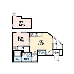 ディアコート日比野 2階