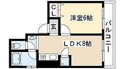 ハイネス桜山 2階