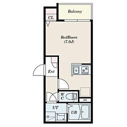 間取図画像 ワンルーム