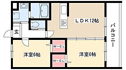 グリシーヌ藤英 2階