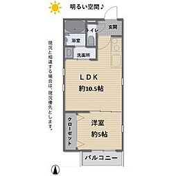 GrandeN 1LDKの間取図画像