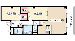 ウィステリア　弐番館 2階/201