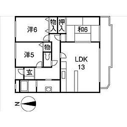 ホワイトレジデンス筒井 3階